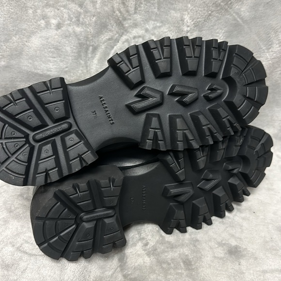 AllSaints Harlee Lug Sole Chelsea Boots Size 37.5 - Picture 8 of 10